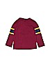 Crazy 8 100% Cotton Stripes Graphic Burgundy Long Sleeve T-Shirt Size 5T - photo 2