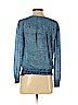 MICHAEL Michael Kors Blue Long Sleeve Blouse Size P (petite) - photo 2