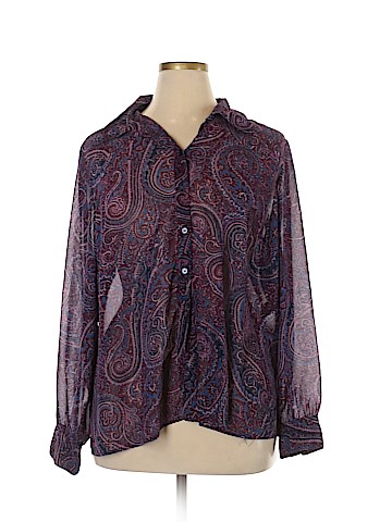 Me by Emme Long Sleeve Blouse (view 1)