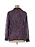 Me by Emme 100% Polyester Purple Long Sleeve Blouse Size 1X - photo 2