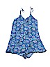 Abercrombie 100% Rayon Blue Romper Size 12 - photo 1