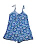 Abercrombie 100% Rayon Blue Romper Size 12 - photo 2