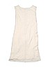 Zara Knitwear Solid Ivory Dress Size 11 - 12 - photo 2