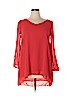 Unbranded Red 3/4 Sleeve Blouse Size XL - photo 1