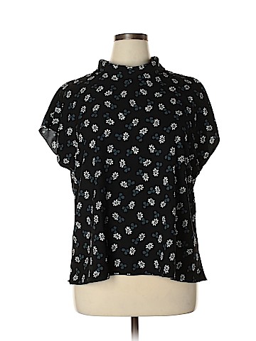 Ann Taylor Short Sleeve Blouse (view 1)