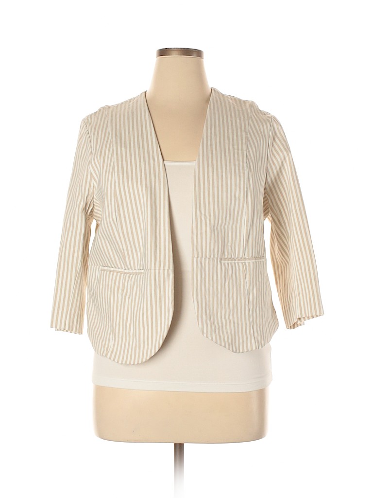 Torrid Tan Blazer Size 1X Plus (1) - photo 1