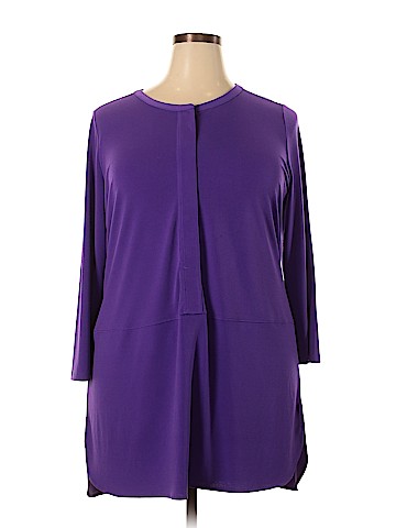 Lauren by Ralph Lauren 3/4 Sleeve Blouse (view 1)