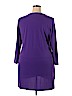 Lauren by Ralph Lauren Purple 3/4 Sleeve Blouse Size 2X - photo 2