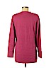 Jessica Holbrook Pink Silk Pullover Sweater Size M - photo 2