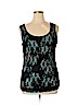 Maurices 100% Polyester Black Sleeveless Top Size XL - photo 1