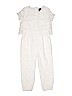 Max Girl Lace White Jumpsuit Size 5 - 6 - photo 1