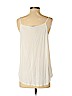Ann Taylor LOFT 100% Rayon Ivory Sleeveless Blouse Size M (petite) - photo 2
