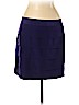 Ann Taylor LOFT Outlet 100% Polyester Purple Casual Skirt Size 24 (petite) - photo 2