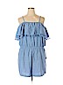 Loralette 100% Cotton Blue Romper Size 2X - photo 1