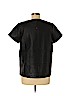 Topshop 100% Polyester Black Short Sleeve Blouse Size 8 - photo 2