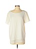Cooper & Ella Ivory Short Sleeve Blouse Size M - photo 1