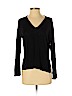 Madewell 100% Viscose Black Long Sleeve T-Shirt Size S - photo 1