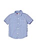 Carter's 100% Cotton Blue Short Sleeve Button-Down Shirt Size 4T - photo 1