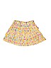 Bleu Comme Gris 100% Cotton Yellow Skirt Size 10 - photo 2