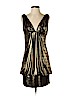ABS Allen Schwartz Gold Cocktail Dress Size P (petite) - photo 1