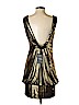 ABS Allen Schwartz Gold Cocktail Dress Size P (petite) - photo 2