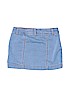 Cat & Jack Solid Blue Denim Skirt Size XS (kids) - photo 2