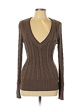 Maurices Solid Brown Pullover Sweater Size L - 67% off | thredUP