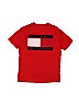 Tommy Hilfiger 100% Cotton Graphic Red Short Sleeve T-Shirt Size M (youth) - photo 1