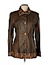 Di Bello 100% Lambskin Brown Leather Jacket Size EU 42 / US 12 - photo 1