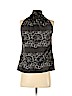Banana Republic 100% Polyester Black Sleeveless Blouse Size XS (petite) - photo 2