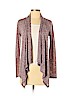 About A Girl Burgundy Cardigan Size S - photo 1