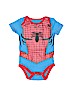 Marvel Blue Short Sleeve Onesie Size 0-3 mo - photo 1