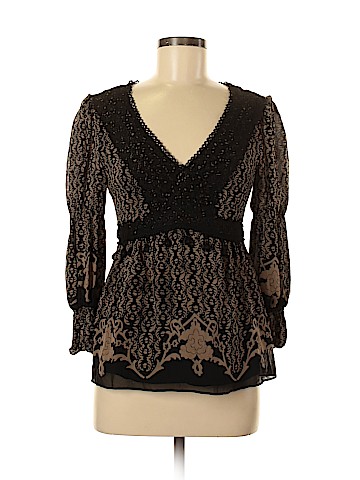Nanette Lepore 3/4 Sleeve Silk Top (view 1)