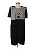 R&M Richards 100% Polyester Black Casual Dress Size 6 (petite) - photo 1