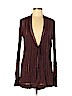Simply Vera Vera Wang Burgundy Cardigan Size M - photo 1
