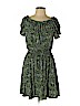 MICHAEL Michael Kors 100% Rayon Green Casual Dress Size L - photo 1