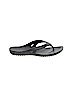 Crocs Solid Black Flip Flops Size 9 - photo 1