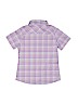 Columbia 100% Cotton Purple Short Sleeve Button-Down Shirt Size 10 - 12 - photo 2