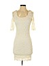 Assorted Brands Ivory Casual Dress Size S (petite) - photo 1