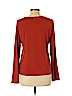 Eileen Fisher Orange Long Sleeve T-Shirt Size L - photo 2