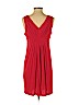 Ann Taylor LOFT Red Casual Dress Size M (petite) - photo 2