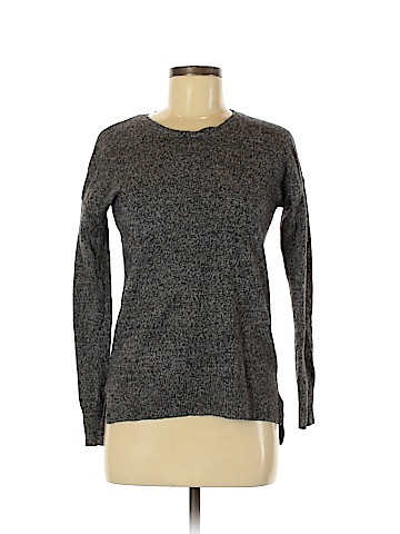 Aqua Cashmere Pullover Sweater (view 1)