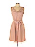 Hitherto 100% Nylon Pink Cocktail Dress Size 12 - photo 1