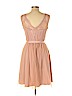 Hitherto 100% Nylon Pink Cocktail Dress Size 12 - photo 2