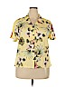 Assorted Brands Yellow Short Sleeve Button-Down Shirt Size 2X - photo 1