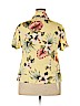 Assorted Brands Yellow Short Sleeve Button-Down Shirt Size 2X - photo 2