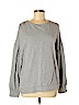 Halogen 100% Cotton Gray Sweatshirt Size M - photo 1