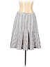 Talbots 100% Cotton Gray Casual Skirt Size 12 (petite) - photo 1