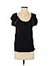 Ann Taylor LOFT Black Short Sleeve T-Shirt Size S (petite) - photo 1