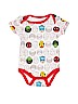 Marvel White Short Sleeve Onesie Size 0-3 mo - photo 1